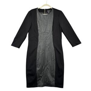 Ted Baker Black and Gray Mini Dress